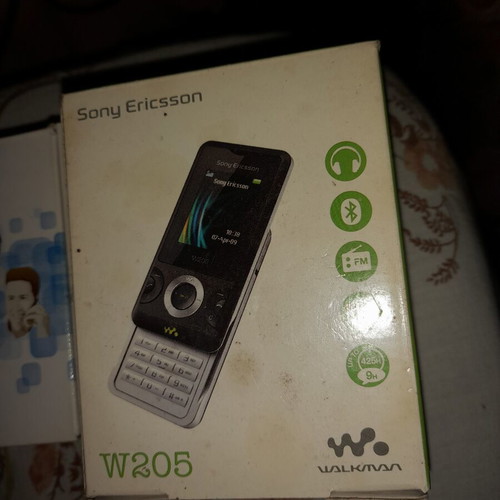 Collectible phone packaging like new with all papers from ZTE and Sony Ericsson
