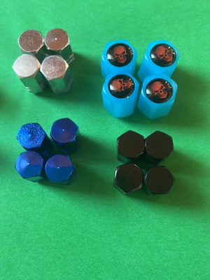 Protective valve caps for tires set of 20 new