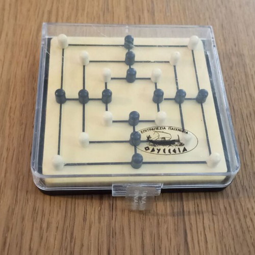 Odysseia pocket board game Nine Men's Morris