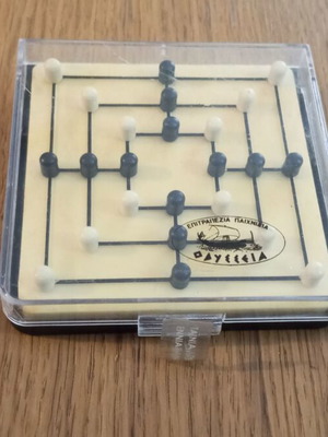 Odysseia pocket board game Nine Men's Morris