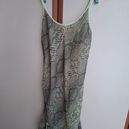 Nightdress and robe set S/M, multicolor
