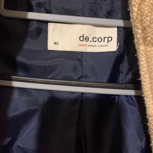 Italian coat like new, size 40, multicolored with unique design
