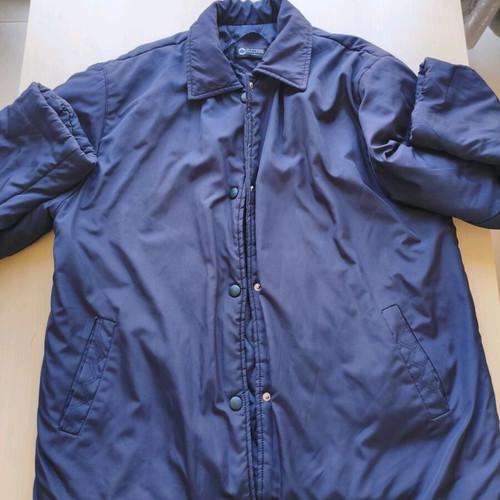 Blue jacket used, size XL, casual straight fit