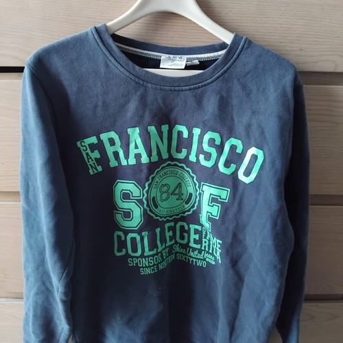 Shine sweatshirt size S, like new, black and blue