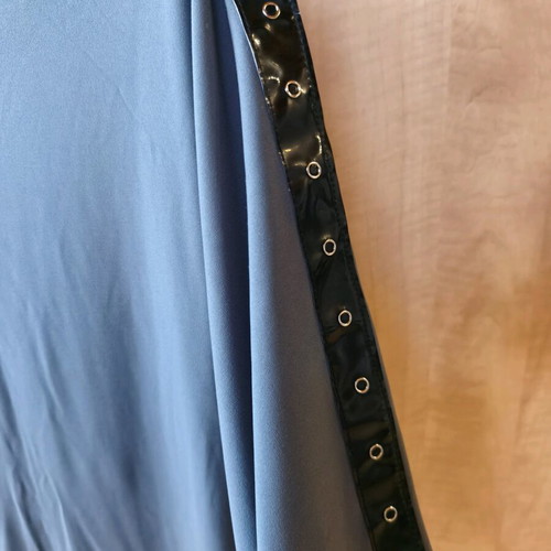 Women's gray blouse used, one size, with sleeve detail