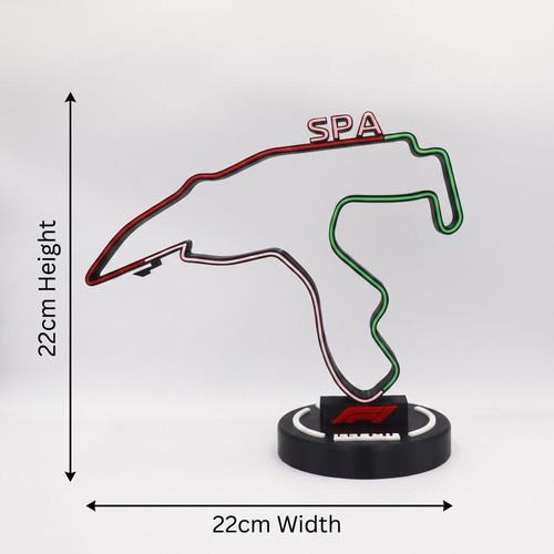 F1 Spa Circuit decorative piece new