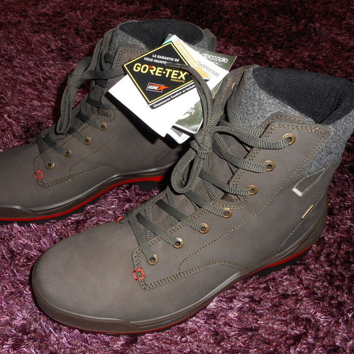 Lowa Oslo GTX Mid new brown casual shoes size 47