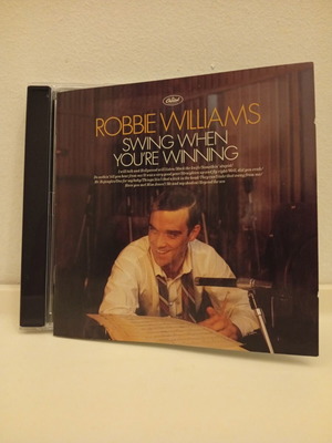 Robbie Williams Swing When You're Winning CD album used, jazz