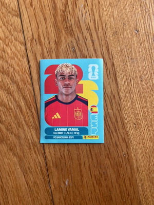 Panini World Cup sticker Lamine Yamal new