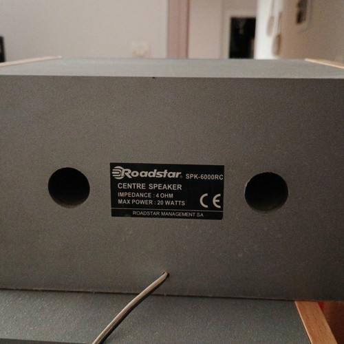 Roadstar home cinema speakers used, 6-piece set 300 watts