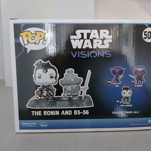 Funko Pop! Star Wars Deluxe The Ronin and B5-56 new