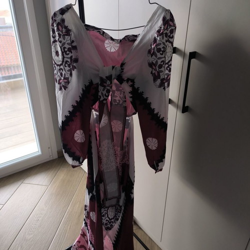 Shein dress like new, white and red, size XXL