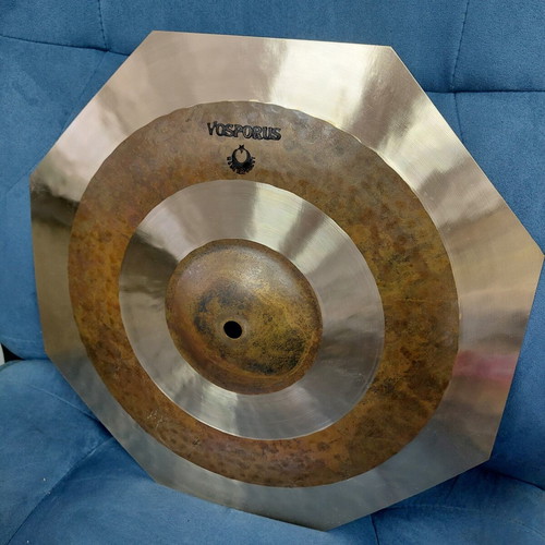 Crash 16" οκταγωνικό Turkey χειροποίητο B25 με δώρο Ride 20"