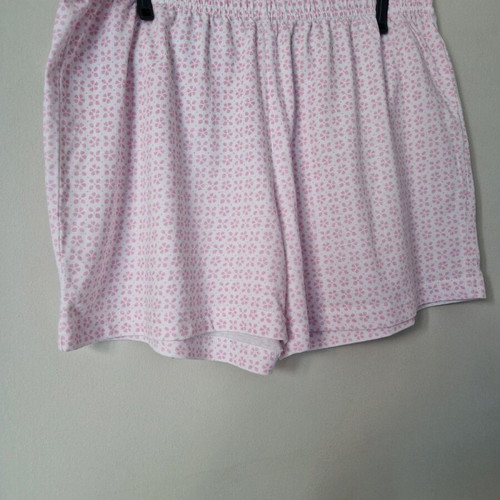 Noidinotte Medium pajama set like new, white with pink details