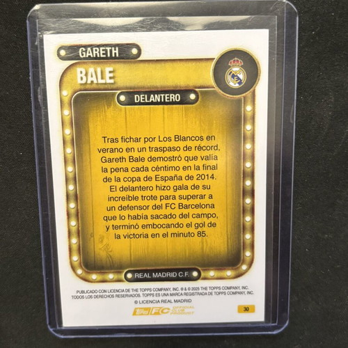 Gareth Bale Real Legend Card New