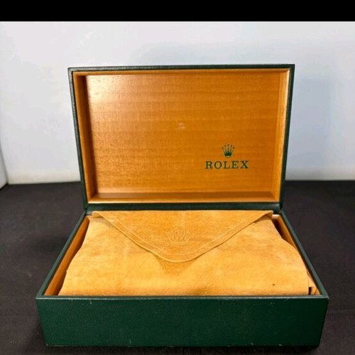 Rolex vintage box like new, model 68.00.08, leather interior
