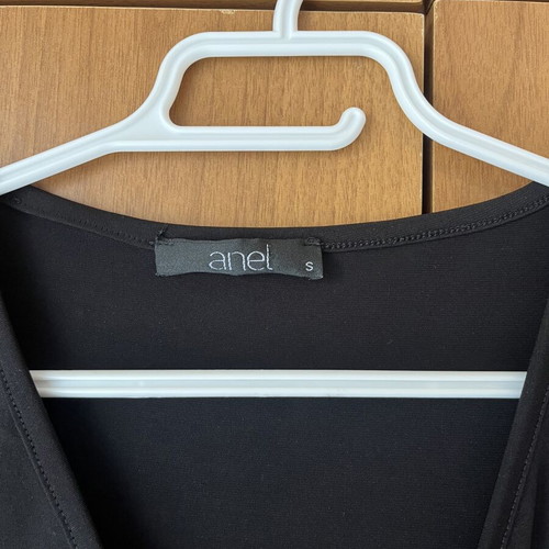 Anel playsuit black size S like new with lace details
