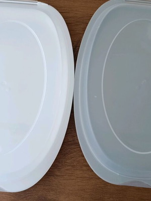 Taper set of 2 unused, gray and white