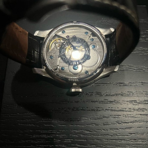 Mercedes Original piloten watch like new, black men's
