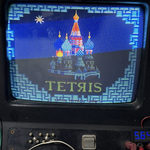 Tetris Arcade Bootleg PCB used, fully functional