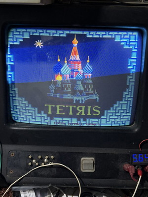 Tetris Arcade Bootleg PCB used, fully functional