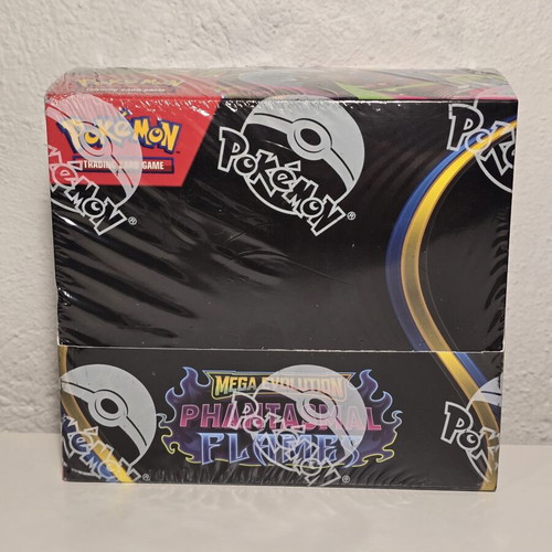 Pokémon TCG Mega Evolution Phantasmal Flames Booster Box new, sealed