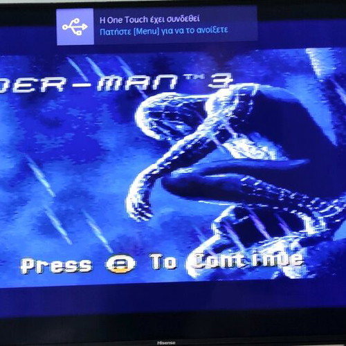 Spider-Man 3 TV Plug n Play used without battery cover