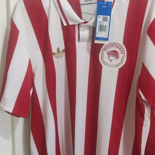 Genuine Olympiakos collectible anniversary jerseys new, pack of 5
