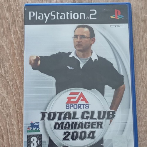 Total Club Manager 2004 Playstation 2 like new, coaches game
