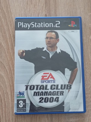 Total Club Manager 2004 Playstation 2 σαν καινούργιο, παιχνίδι προπονητές