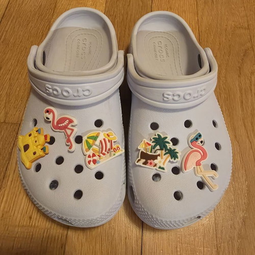 Παιδικά σαγιονάρες Crocs, τιρκουάζ, μέγεθος C12