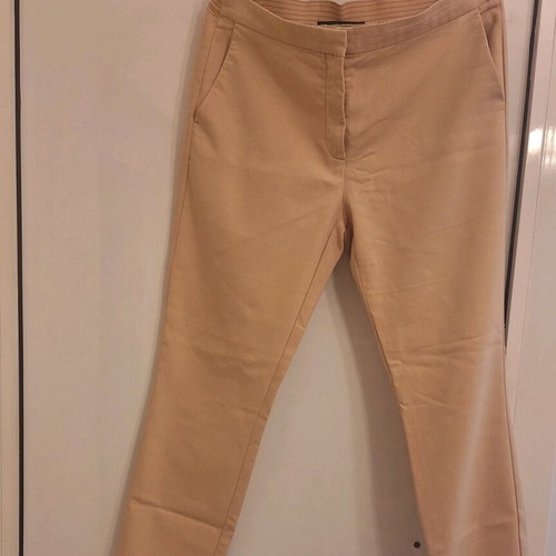 Zara women's pants used, size Large, pink-beige