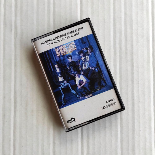 New Kids on the Block No More Games The Remix cassette like new, pop