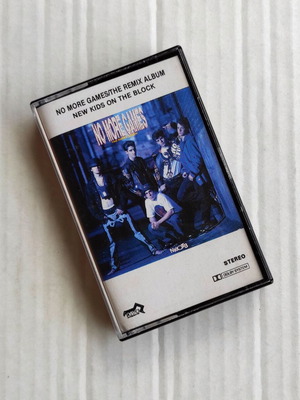 New Kids on the Block No More Games The Remix cassette like new, pop