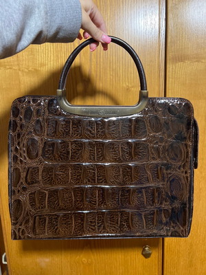 Gilda Tonelli vintage shoulder bag used leather