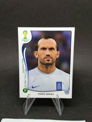 Συλλεκτικό αυτοκόλλητο Fanis Gekas FIFA World Cup 2014 σαν καινούργιο