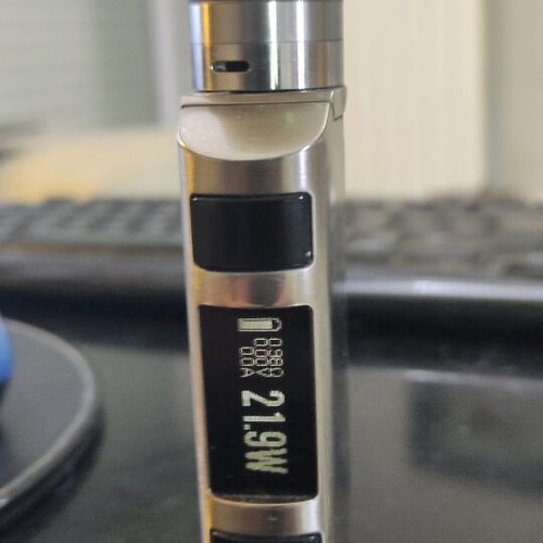 Jac Vapour Series-B DNA 75W box mod used, inox finish