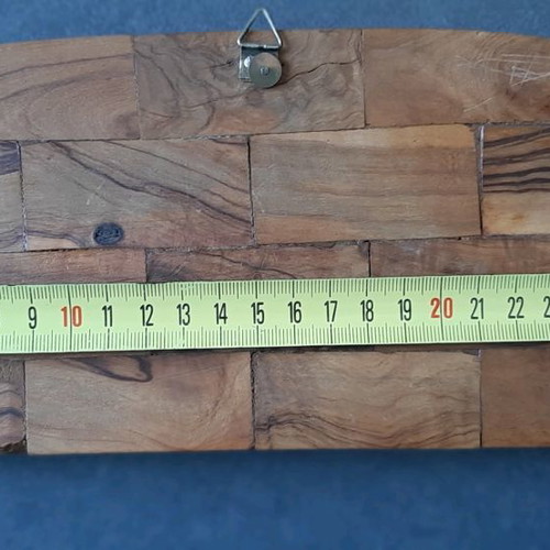 Wooden Last Supper souvenir used, relief from Jerusalem