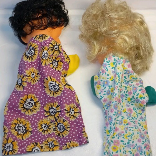 Theater puppets like new, set of 2 pieces