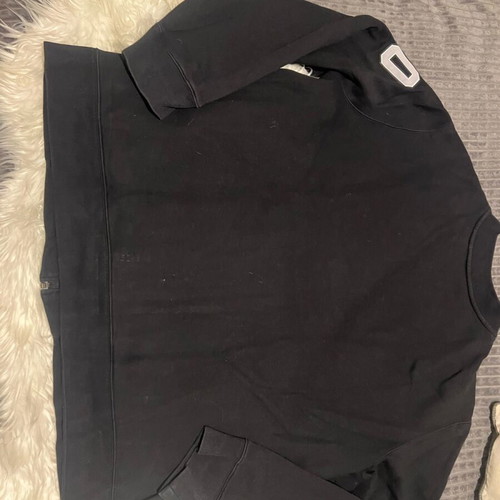 Nike Hoodie Athletic Dept size XXL like new, black athletic zip-up sweatshirt