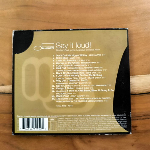 Say It Loud! Brotherhood, Pride & Groove On Blue Note CD like new, R&B / Soul