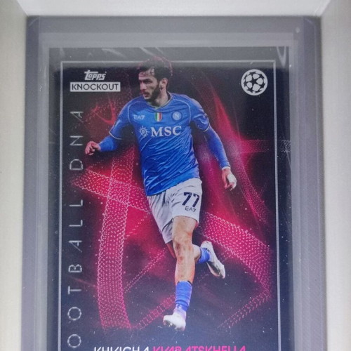 Khvicha Kvaratskhelia Football DNA Napoli card like new