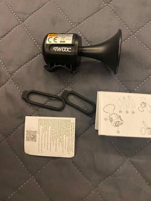 TWOOC electric bike and scooter horn, black