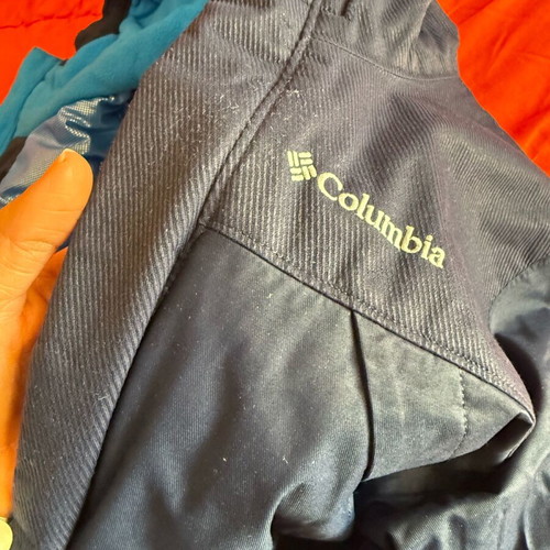Columbia boys' jacket size M new blue