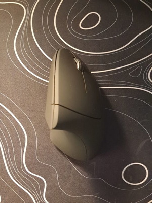 Wireless ergonomic vertical mouse with USB receiver