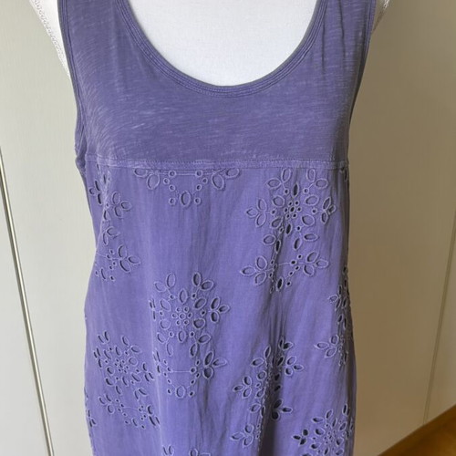 Benetton vintage dress M like new, purple with lining