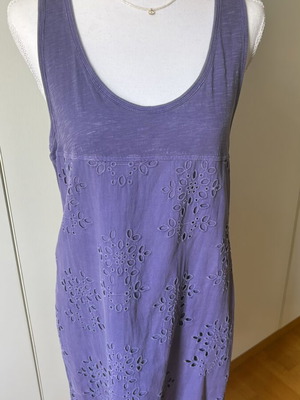 Benetton vintage dress M like new, purple with lining