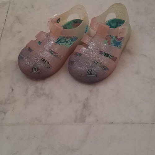 F&F Water Sandals Size 22 Like New With Removable Insole