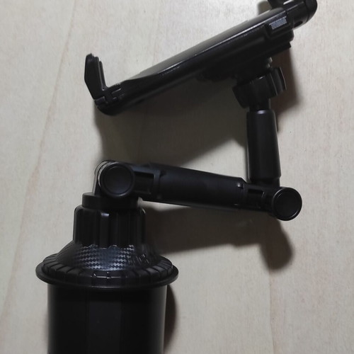 Car phone holder new, adjustable cup holder mount for tablet and smartphone