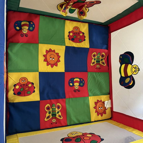 Baby playpen, 100x100x75 cm, easy open and close